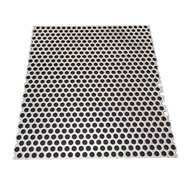 304 Stainless Steel Drain Cover - 5mm Hole Square Strainer for Shower, Kitchen Sink, Outdoor (6x6cm 