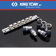 King Tony 6 PC. 3/8" E Star Torx Socket Set (E8-E18)