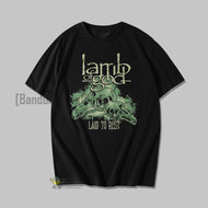 Metal Tshirt LAMB OF GOD logo Kaos Band LAMB OF GOD Logo Terbaru High Quality