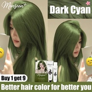Monsoon+ Bright Hair Color Profession Hair Dye Pewarna Rambut Hair Colouring colour rambut dye rambu