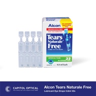 Alcon Tears Naturale Free Lubricant Eye Drops 0.8 x 32s