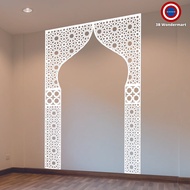 Mihrab Set Arabic Arch Islamic Wall Art Home Surau Solat Dinding Rumah Kubah