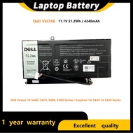 ☪Battery Dell Vostro VH748 V5470 5470 V5460 V5560 14-5439 5480 P41G002 P34F001 DL5460G7(11.1V / 4240