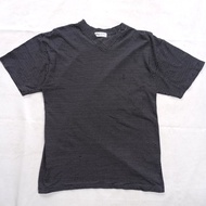 kaos ysl yves saint laurent pourhomme stripes dot jacquard v neck tee