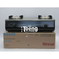 KOMPOR GAS RI-712TG RINNAI / KOMPOR GAS 2 TUNGKU RINNAI / KOMPOR TURBO