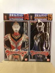 有貨不用問 京本政樹 KYOMOTO COLLECTION 特撮英雄 系列- ULTRAMAN 鹹蛋超人 GAIA 佳亞、AGUL 亞古魯 48 CM 大膠 FIGURE 注意內容及交收安排 不散賣 