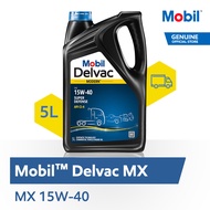 Mobil Delvac MX™ 15W-40 (5 liter) - Oli Mesin Truk &amp; Diesel