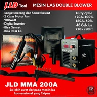 Mesin Las JLD MMA 200A, Travo Las Heavy Duty 900Watt