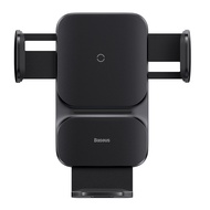 Baseus แท่นชาร์จไร้สาย รุ่น Wisdom Auto Alignment Car Mount Wireless Charger（QI 15W）(Air Outlet base