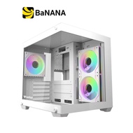 เคสคอมพิวเตอร์ DARKFLASH D275M M-ATX Panorama PC Case by Banana IT a White One