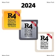 Moun 2024 NDS R4I SDHC TF Card Gold Pro Video Game Card - Gold White Silver Memory Card