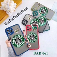 Case Matte Motif Starbucks Samsung M51 M52 Samsung F62 M62