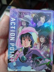 Union Arena 超時空要塞 MACROSS 林明美 AP 閃卡 （熨簽)