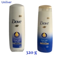Dove shampoo bottle 325 g - Dove conditioner 320 g