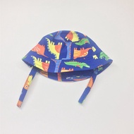 Export USA Export Export Boys Small Brim UV Protection Dinosaur Pattern 0 -- 12 Months Sun Protection Sun Hat