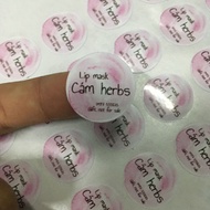 Print Logo Decal Sticker