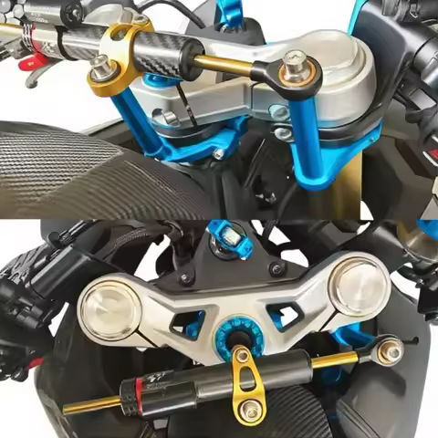 Motorcycle accessories Steering Stabilizer Damper Bracket Adjustable For SUZUKI DL250 DL650 DL 1000 
