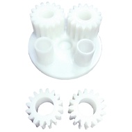 Autogate Spare Part-CASA Asia Motor White Gear 44mm 16Teeth