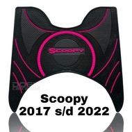Karpet motor scoopy 2017-2022 pijakan scoopy alas kaki scoopy