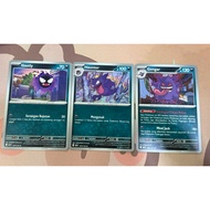 Gengar Pokemon Card Ma4 - Pokemon Explosion of the Faith - Pokemon Gengar - Pokemon Haunter - Pokemo