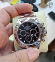 『已交流』 勞力士 116520 ROLEX 迪通拿 Daytona 黑面 鋼王 大O字體面盤 綠光 新扣 閃圈