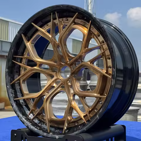 2025 hot sale High Quality 19 20 21 22 24 26 Inch 2-piece 6061-T6 Alloy Car Wheels 5x114.3 Forged Ca