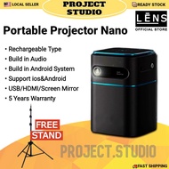 The projector Lens Projector Nano Ultra HD 4K Projector 1080P Office Home WiFi Smart LCD LED Portabl