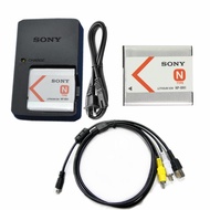 Sony DSC-W690 W710 W730 W800 W810 W830 Camera Battery Charger+Data Cable