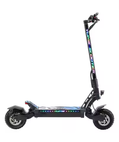 YUME M10 Electric Scooter With 2000w/2400w Dual Motor New Arrival 10inch Road Tire Foldable 70km/h S