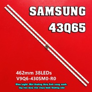 Samsung 43Q65 (38Led Blue Light) - Set of 2 38 Led bars for Samsung 43Q65 V9Q6-430SM0-R0 TV