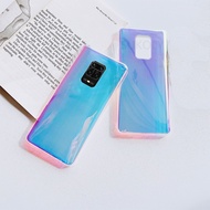 Casing Xiaomi Mi 11 Mi 10S Mi 10 Lite Mi 10T Pro Mi 9T Mi 8Se Mi A2 Phone Case Purple Gradient Rainbow Laser Blu-Ray Glitter Bling Color Colorful Simple Transparent Clear Soft Tpu Cover