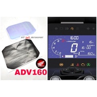 Tinted Meter Sticker Honda ADV160 New Rainbow Smoke Accessories Motor ADV 160 LOGO Emblem Plate Moto