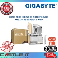 Gigabyte X870E AERO X3D Wood Motherboard AM5 ATX DDR5 PCIe 5.0 WiFi7 MB-GA-X870E-AERO-X3D-WOOD