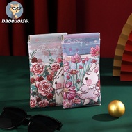 BAOEUOI36 Glasses Box, PU Leather Cartoon Printed Glasses Bag, Fashion Storege  Rabbit Sunglasses