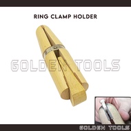Wooden Ring Clamp Jewellery Ring Holder Polishing Tools Repairing Tools Work Bench Jewellery Tools