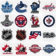 Arm Patch iron-on Ice Hockey NHL iron on patches Set 3