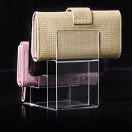 A a.Acrylic Wallet Display Stand Multi-Layer Transparent Trapezoidal Mask Mobile Phone Jewelry Displ