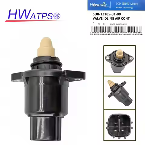 OEM: 6D8-13105-01-00 Fuel Injection Idle Air Control Valve For Yamaha Outboard F90 F75 2003-2010 6D8