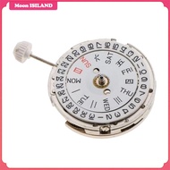 Moon ISILAND Miyota 8205การเคลื่อนไหวนาฬิกาอัตโนมัติ3มือวันที่/วันปฏิทินคู่