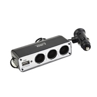High Quality New Charger Adapter Triple Splitter Accessories Car Cigar Lighter Multi Socket For Digi