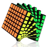 QiYi 7x7 Speed Cube 7x7x7 Maigc Cube Black with Sticker Qixing S2