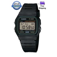 [Unisex CASIO F-91W-3DG Square Face Standard Digital Resin Strap Men Watch