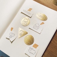 ［Yohand Studio］Brass Bookmark（4 options）