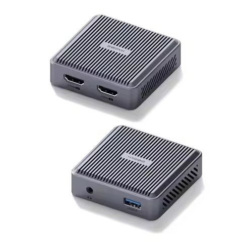 Hagibis 4K HDMI-Compatible Video Capture Card Loop Out for Game Recording Live Streaming 1080P Grabb