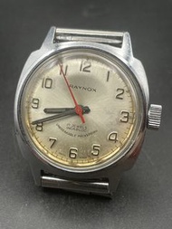 1950s 32mm Vintage Raynox 上鏈 Swiss Watch