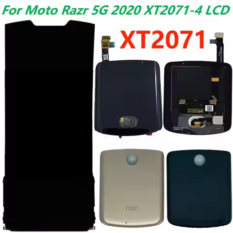 6.2" Original For Motorola Moto Razr 5G 2020 XT2071-4 LCD Display With Touch Screen Digitizer Assemb