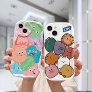 IPhone 7Plus Case 13 11 16 15 12 14 Pro Max XR X XS 7 8 15 14 13 Plus Cartoon Animals CE102A