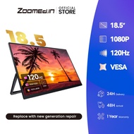 Zoomed-In 18.5 Inch Portable Monitor for Laptop FHD 1080P Travel Monitor VESA External Monitor  HDMI