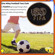 [Fx] Wear-resistant Soccer Flip Coin Competition Coin for Football Games Flip Coin for Football Refe