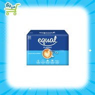 Equal Classic 50 Sticks อิควล คลาสสิค ผลิตภัณฑ์ให้ความหวานแทนน้ำตาล 1 กล่อง มี 50 ซอง